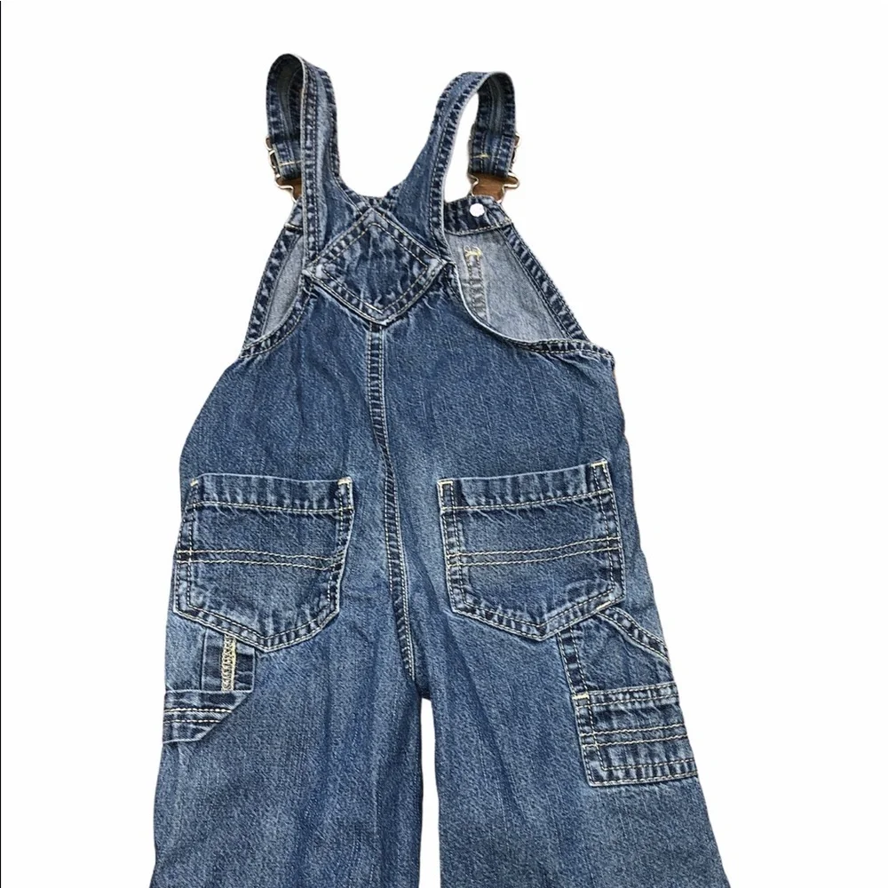 Carter’s size 12 months denim pant overalls - Picture 3 of 6